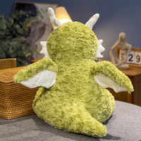Confortable Dragon Volant Court En Peluche Jouet Nouvel Ensemble PP Coton Dinosaure pour Enfants Pondéré pour Soulager Le Stress Compagnonnage