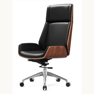 เก้าอี้สำนักงานหนังทันสมัยและสะดวกสบาย รุ่น 36028-902A/Y18/08 - Product Image 1