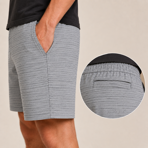 Custom Logo Men's Performance Golf Shorts Lightweight Stretch Knit Athletic Shorts Casual Activewear Shorts OEM Manufacturer - Product Image 4
