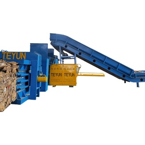 Nhà máy trực tiếp bán ngang Baler máy cho chai nhựa và các tông - Product Image 2