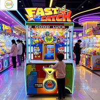 Machine d'arcade attrape-prémiers amusante et dynamique ; expédiée en unité complète (pas d'installation sur site requise)