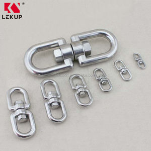 Fournisseur chinois de quincaillerie de rigging : Émerillons pour œillets et crochets, Émerillons d'ancrage à double extrémité, Émerillons de chaîne en acier inoxydable - Product Image 5