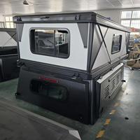 Cámper de Camioneta Plegable de Aluminio Expandido, Ligero y Moderno para Campamento al Aire Libre, con Toldo Rígido Impermeable