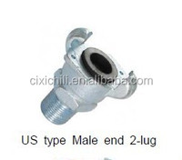 Prix usine bonne qualité en acier au carbone Offre Spéciale 3/8 ''-2 1/2'' raccord de griffe de tuyau d'air US