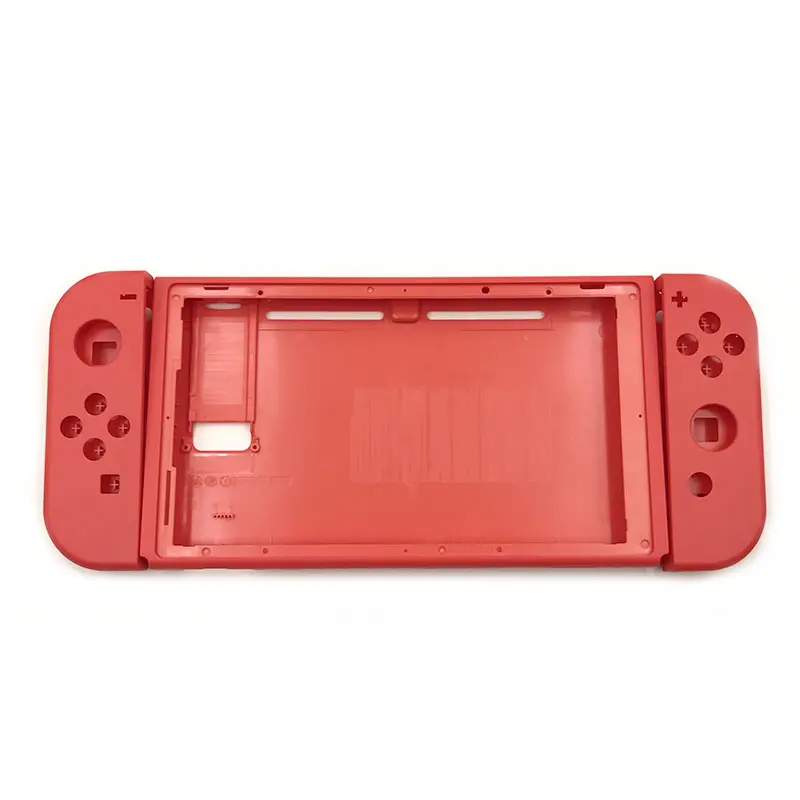 מקורי מהדורה מוגבלת חזרה אחורי כיסוי פנל מסגרת עבור Nintendo מתג מריו קונסולת & Joycon אדום שיכון מקרה