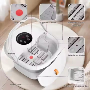Portable Spa Appareil De Massage Des Pieds Trempage Seau Bulles Pliable Télécommande Bain De Pieds Masseur Machine - Product Image 3