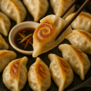 Dumplings végétaliens Sanquan à base de champignons et de légumes pour les régimes végétaliens - Product Image 3