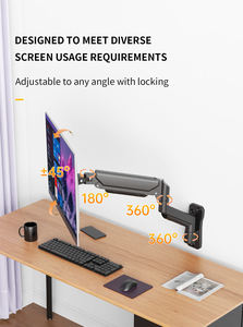 ขาแขวนจอเดี่ยว KHCOOHOO ทำจากโลหะผสมเหล็ก พร้อมระบบสปริงแก๊ส รองรับจอขนาด 13-32 นิ้ว มาตรฐาน VESA 75/100 รับน้ำหนักได้ 9 กิโลกรัม หมุนได้ 360 องศา เอียงได้ 45 องศา - Product Image 5