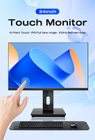 Moniteur à écran tactile capacitif direct d'usine de 23.8 pouces LED/LCD Full HD 1920*1080 TN moniteur de bureau à panneau
