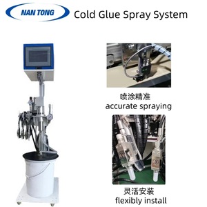 Système de pulvérisation de colle froide Nantou avec deux pistolets et quatre commandes pour machine à coller les cartons 220v - Product Image 2
