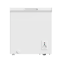 Congélateur coffre mini BD-66/2cu.ft à porte unique, congélateur/réfrigérateur 2 en 1 avec 5 modes de température