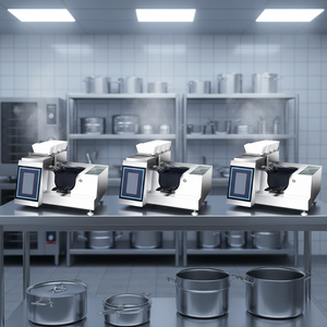 Machine de cuisson commerciale intelligente entièrement automatique SEMIKRON, robot de cuisine multifonctionnel IA, wok en forme de U - Product Image 5