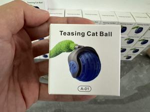 Hovicaed Bite-resistant Automatic Teaser Ball <b>Cat</b> <b>Toy</b> Ball Self Amusement Reliever With Rope Pet Supplies Jumping Ball Pet <b>Toy</b> - Product Image 6