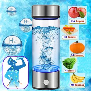 Bouteille intelligente Bouteille d'eau portable à hydrogène Bouteille ionisée Eau alcaline à hydrogène Tasse à eau riche en hydrogène - Product Image 2