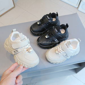 Baskets pour enfants printemps et automne nouvelles chaussures pour garçons chaussures blanches antidérapantes pour filles chaussures décontractées pour bébé à semelle souple - Product Image 1
