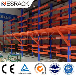 Zware 6 Meter Hoge Magazijn Vrijdragende Stapelrekken En Planken Grondstof Opslagrek - Product Image 2