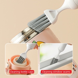 6 Pieces Per Set Baby Milk <b>Bottle</b> Cleaner with Silicon Stainless Steel <b>Brush</b> for Water <b>Bottle</b> Long Handle <b>Bottle</b> <b>Brush</b> Kitchen - Product Image 6