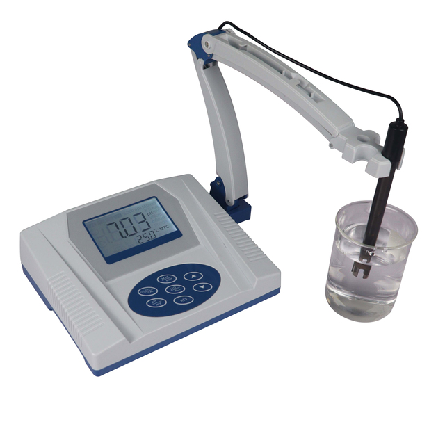 2 in 1 Desktop Ph /Temperature PH Meter Auto Calibration Acidity Meter Water Quality Analyzer