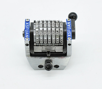 Machine de numérotation FuAn à tête d'impression rotative en acier à 7 chiffres pour l'impression sur papier pour imprimante, nouvelle, garantie 3 mois