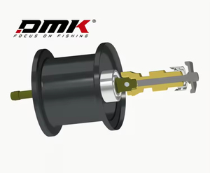 Mulinello da baitcasting per mancini in fibra di carbonio, per <span class=keywords><strong>esche</strong></span> artificiali, lancio a lunga distanza, rapporto di recupero ad alta velocità 7.2:1, per pesca in fiume e lago - Product Image 4