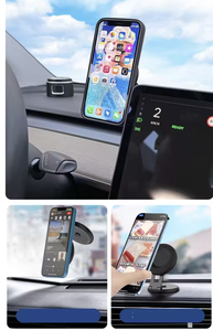 <span class=keywords><strong>Chargeur</strong></span> sans fil pliable <span class=keywords><strong>MagSafe</strong></span> à charge rapide, support magnétique pour téléphone de voiture pour Tesla Model 3/X/Y/S, installation facile, support de voiture - Product Image 2