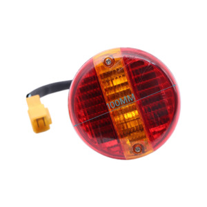 <span class=keywords><strong>Prix</strong></span> <span class=keywords><strong>de</strong></span> gros 4 pouces tricolore voiturette <span class=keywords><strong>de</strong></span> golf <span class=keywords><strong>feux</strong></span> arrière avec freins et clignotants circulaire voiture lumière accessoires - Product Image 1