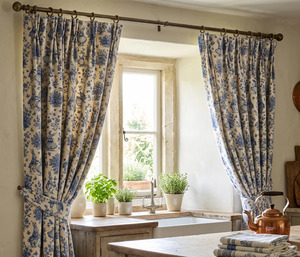 Luxury Style Toile Bunnies Velvet Blackout <b>Curtain</b> Panel Art Nouveau Decorative Window Treatment Drapery <b>for</b> Living Room Bedroom - Product Image 3