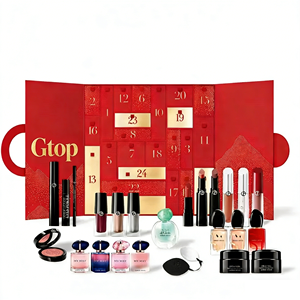 Coffret <span class=keywords><strong>de</strong></span> beauté personnalisé, <span class=keywords><strong>calendrier</strong></span> <span class=keywords><strong>de</strong></span> <span class=keywords><strong>l</strong></span>'<span class=keywords><strong>avent</strong></span> <span class=keywords><strong>de</strong></span> Noë<span class=keywords><strong>l</strong></span> avec 24 jours <span class=keywords><strong>de</strong></span> compte à rebours, coffret cadeau pour cosmétiques, soins <span class=keywords><strong>de</strong></span> la peau, maquillage et rangement <span class=keywords><strong>de</strong></span> produits <span class=keywords><strong>de</strong></span> soin - Product Image 1