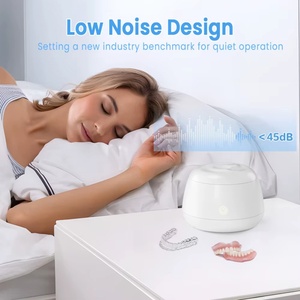 Wholesale Waterproof Household Ultrasonic Dental <b>Cleaner</b> with Four UV Lamps for Deep Cleaning Denture Braces <b>Retainer</b> - Product Image 3