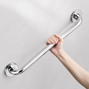 Barre d'appui murale antidérapante en acier inoxydable 304 nickel brossé pour salle de bain, capacité de charge 150 kg - Product Image 3