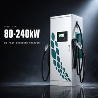 Bestar CPM4 Chargeur rapide commercial DC 80-240kW 2 Interfaces 380V Station de recharge VE Nouvelle Génération pour Parcs de Stationnement et Autoroutes