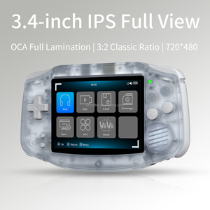 ANBERNIC RG34XX <span class=keywords><strong>Retro</strong></span> <span class=keywords><strong>Handheld</strong></span> <span class=keywords><strong>Game</strong></span> Player Pantalla de 3,4 pulgadas Consola de juegos portátil Sistema Linux 3500mAh Consola de videojuegos <span class=keywords><strong>retro</strong></span> - Product Image 2