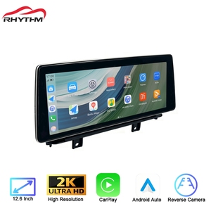 Rhythm 12.6" Car Navigation Stereo Positioning Hd Map Display Real Time Route Screen for BMW X5 F15 2017-2018 EVO System - Product Image 1