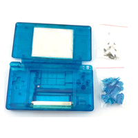 Boîtier complet transparent de remplacement pour DS Lite pour console de jeu NDSL, accessoires de jeu