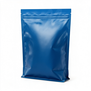 Sacs en plastique alimentaire refermables avec fermeture éclair, laminés BOPP AL PE, pour le stockage de snacks, viande et fruits - Product Image 2