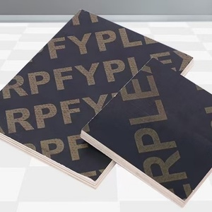 <span class=keywords><strong>Contreplaqué</strong></span> phénolique filmé 18 mm à âme pleine, recyclé, pour usage hôtelier, construction en béton, finition lisse, colle marine, coffrage - Product Image 1