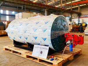 דוד קיטור מים חמים אופקי מסוג צינור אש של חברת Zhongxin, עם דלק גז טבעי/נפט, סיטונאי, התאמה אישית - Product Image 6