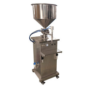 Machine de remplissage liquide pneumatique <span class=keywords><strong>semi</strong></span>-automatique 500ML Machine de remplissage de pâte de crème cosmétique de shampooing avec pédale - Product Image 6