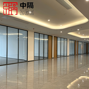 Tùy chỉnh-kích thước hiện đại kính văn phòng phân vùng tường bằng gỗ nhôm Divider cho không gian làm việc mở trường học bệnh viện bên ngoài phòng tắm - Product Image 3