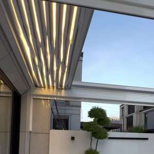 <span class=keywords><strong>Pergola</strong></span> <span class=keywords><strong>bioclimatique</strong></span> automatique à toit à lamelles imperméable 6m x 4m, gazebo électrique, <span class=keywords><strong>pergola</strong></span> <span class=keywords><strong>bioclimatique</strong></span> en aluminium à lamelles - Product Image 5