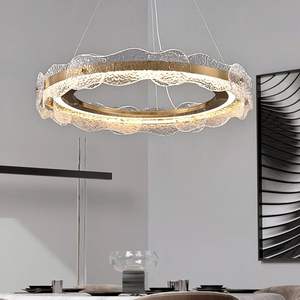 Nordic Posmodern Single Ring Modern Glass Pendant Light para sala de estar - Product Image 1