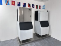 Machine à glaçons 350 kg, machine à fabriquer des blocs de glace 940 W, machine à glaçons commerciale pour les entreprises