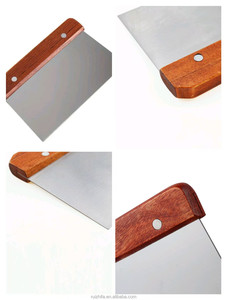 Chất lượng cao đa chức năng thép không gỉ <span class=keywords><strong>scraper</strong></span> với Non-Slip gỗ xử lý kim loại Baking Pastry công cụ - Product Image 5