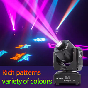 30 Wát Mini <span class=keywords><strong>DMX</strong></span> tại chỗ gobo chùm chiếu đèn sân khấu Led di chuyển đầu ánh sáng cho DJ bên Disco Câu lạc bộ - Product Image 4
