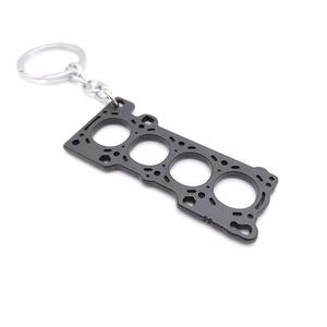 2025 OEM ODM tự động hợp kim ống xả Keychain Phụ Kiện Xe Hơi phụ tùng tailpipe ống xả Móc Chìa Khóa Vòng Keyring Key Fob - Product Image 2