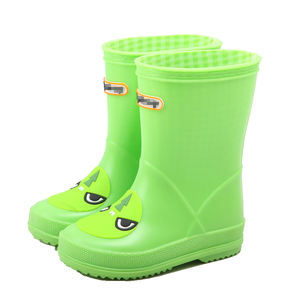 I bambini delle ragazze anatra di stampa su misura in pvc impermeabile rainboots stivali di gomma stivali da <span class=keywords><strong>pioggia</strong></span> per i bambini - Product Image 4