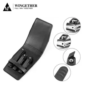 Wegenther – coupe-ongles professionnel 3 en 1, en acier inoxydable, Portable, Kit Nail Art, offre spéciale