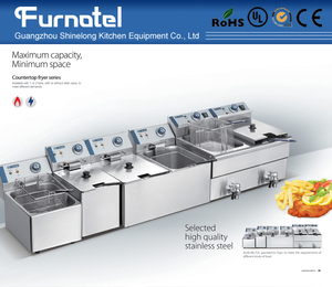 Hot Sale Industrial Restaurant 24L 2 Deep <b>Fryers</b> Countertop <b>Machine</b> Deep <b>Fryers</b> Deep <b>Fryers</b> Deep - Product Image 6