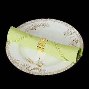 Serviettes en polyester 48*48 cm, couleur unie, classiques, pour événements - Vente chaude directe usine - Product Image 5