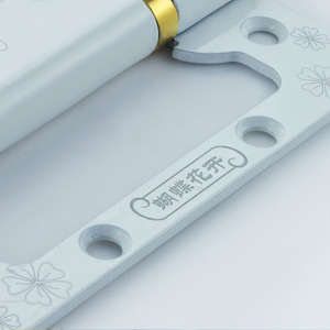 Bisagra Moderna de Hierro de 5 Pulgadas y 2 Ejes para Puerta Lisa con Acabado Pintado - Product Image 3